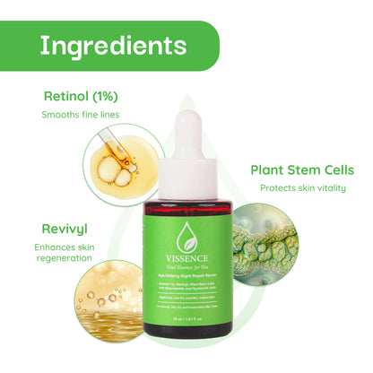 Vissence Age-Defying Night Repair Serum