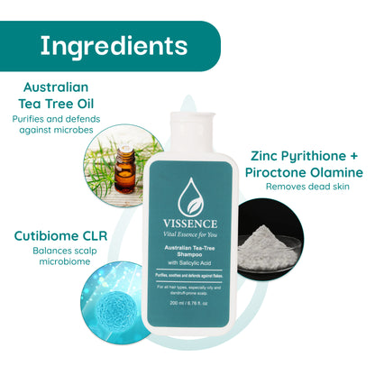 Vissence Australian Tea-Tree Shampoo