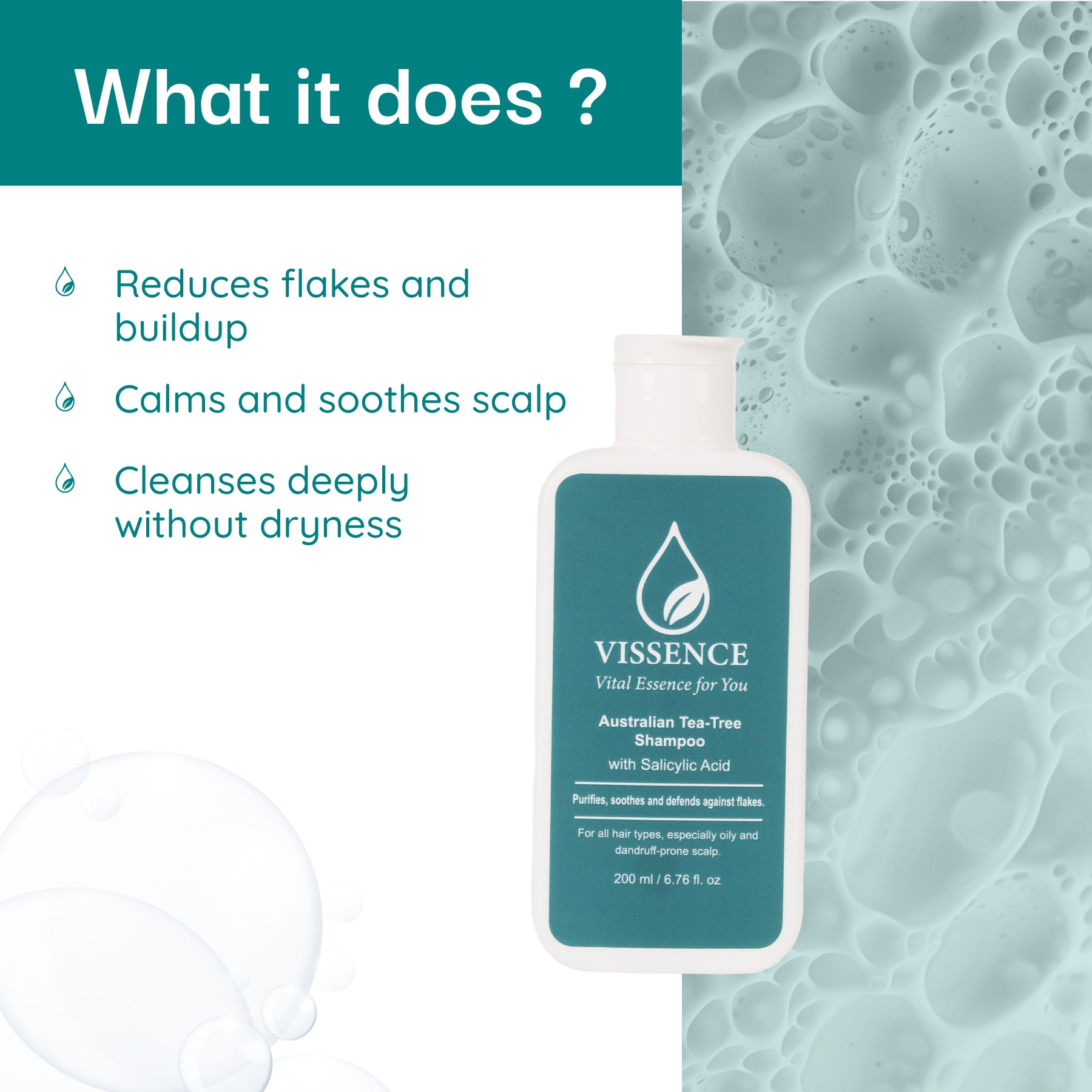 Vissence Australian Tea-Tree Shampoo