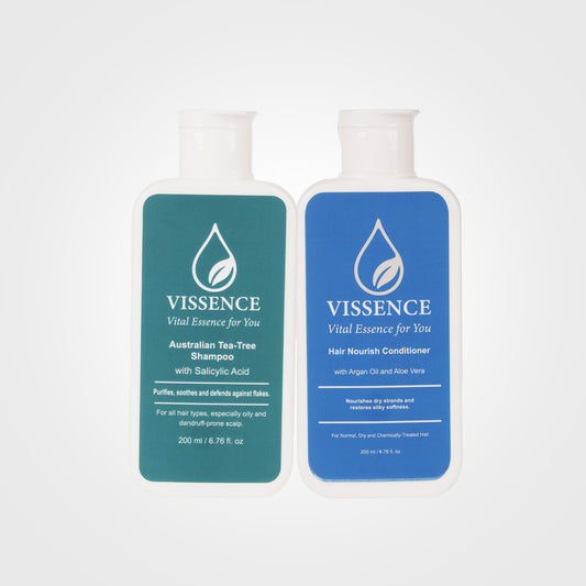 Australian Tea-Tree Shampoo + Hair Nourish Conditioner
