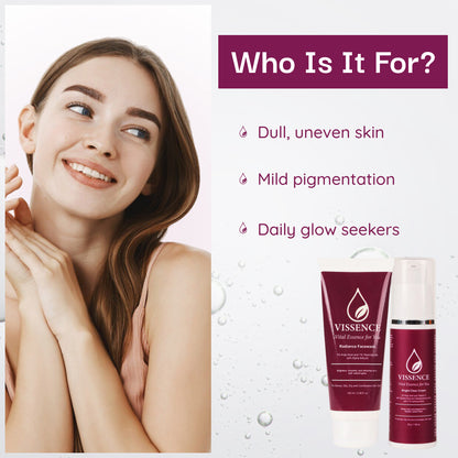 Radiance Facewash + Bright Clear Cream