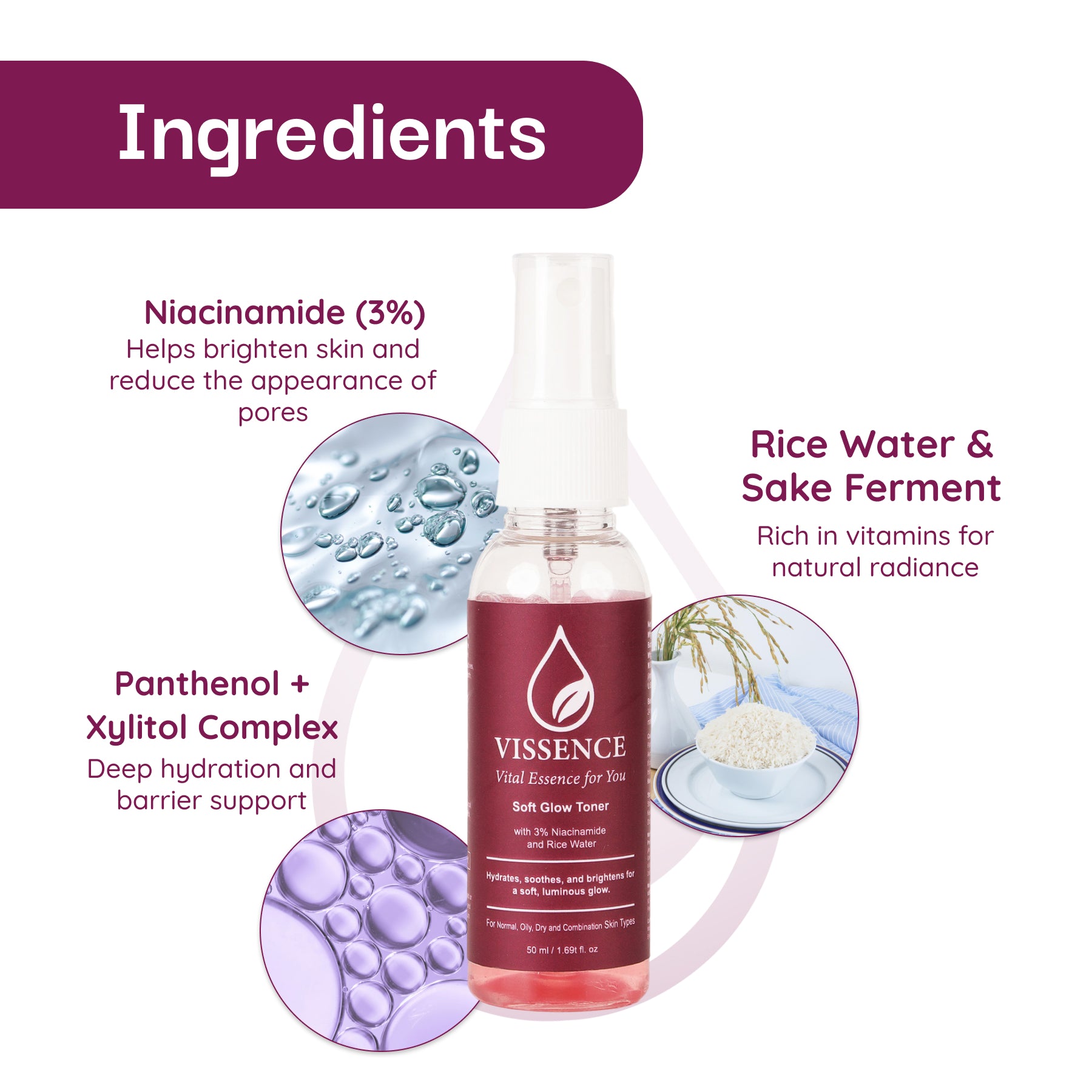 Vissence Soft Glow Toner