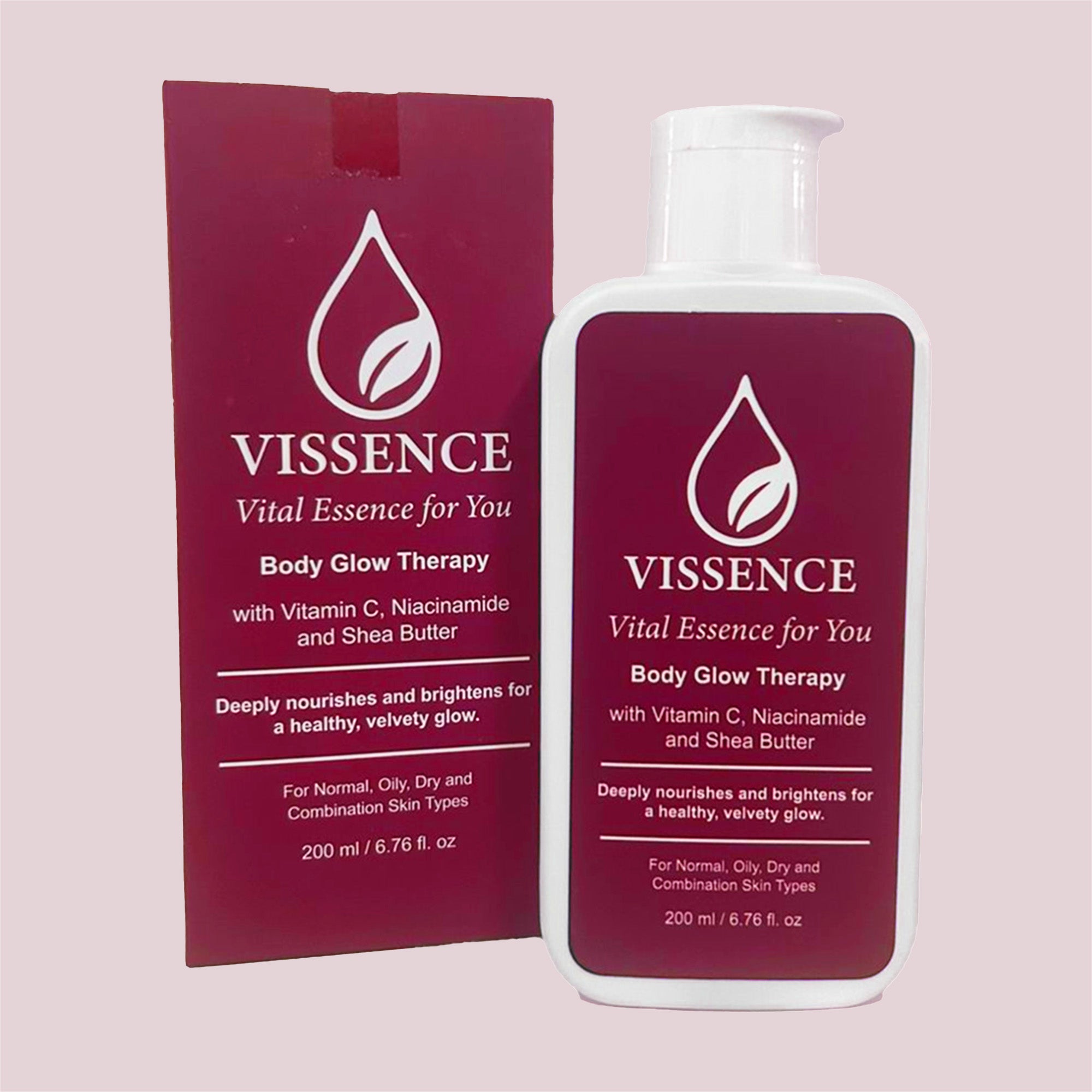 Vissence Body Glow Therapy Bodywash with Vitamin C and Niacinamide